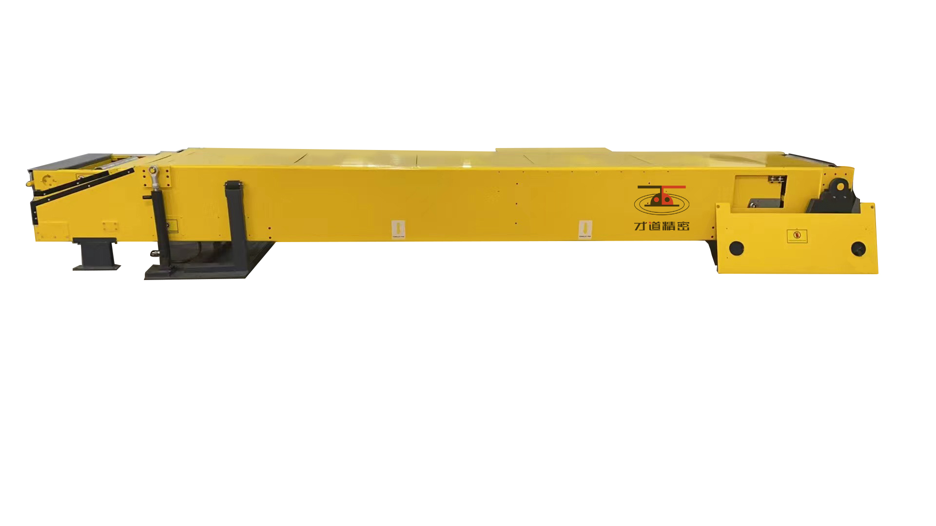 Transportador de correia retrátil de máquina telescópica