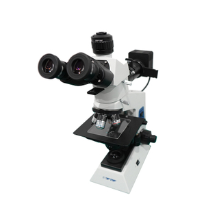 Microscópio Metalográfico Vertical de Análise de Materiais INTC-LV11