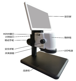 Vídeo Microscópio INTC-RU300