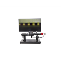 Microscópio horizontal testador de planicidade CCD INTD745HP 