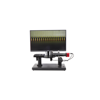 Microscópio horizontal testador de planicidade CCD INTD745HP 