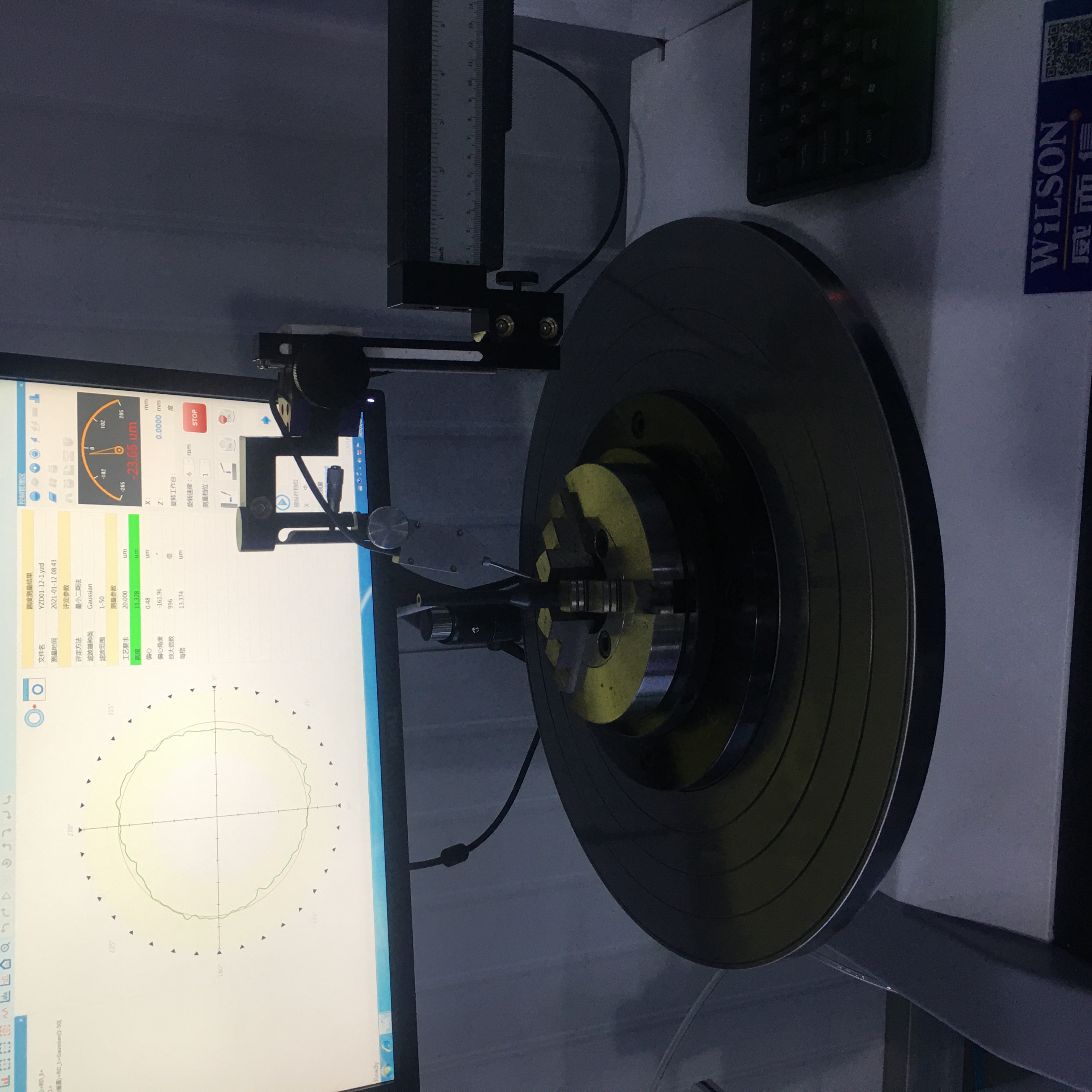 Testador de redondeza CD-Kepler RT1000