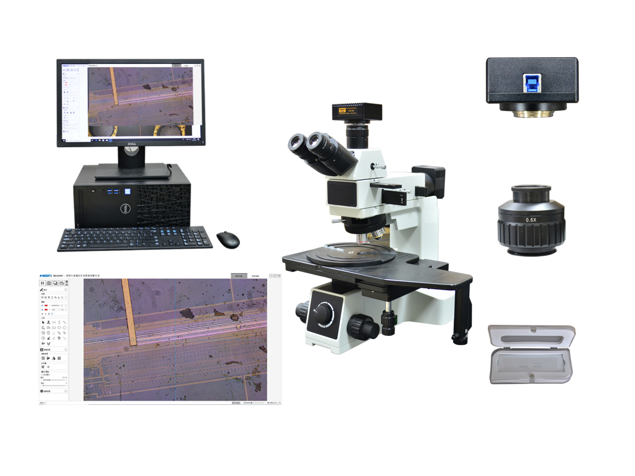Microscópio de ferramenta confiável INTJ-51 para substratos de circuito